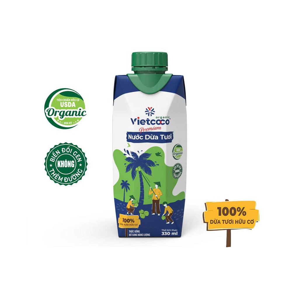 <strong>Vietcoco </strong>Organic coconut water